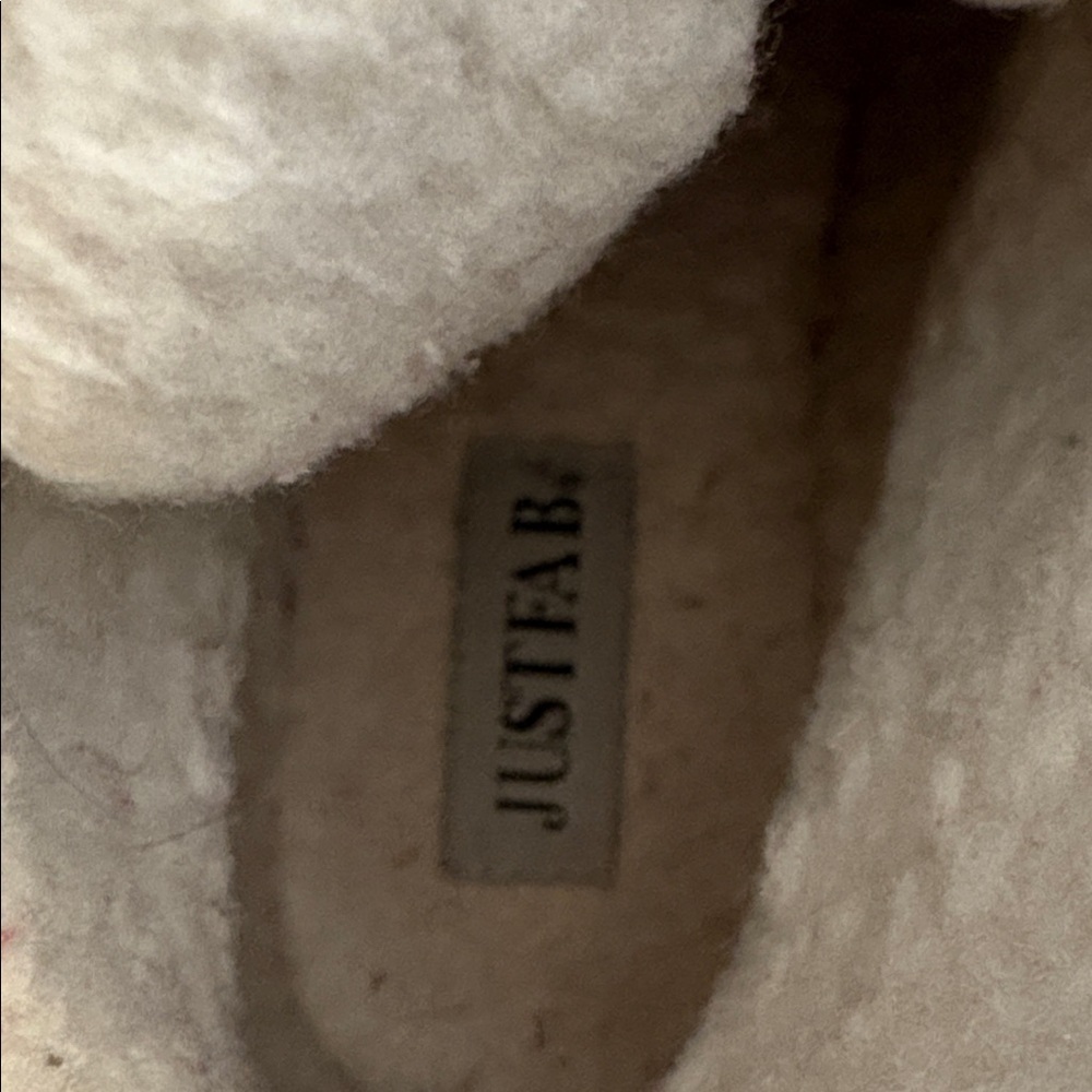JustFab Blush Winter Boots with Faux Fur Size 9 - Picture 6 of 8